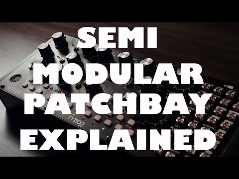 How to use Semi-Modular Patchbays: Moog Mother-32 analog synth Patch bay explained + Assign + Midi