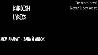 Zana U Andok Karaoke Kurtce Mp3 Indir