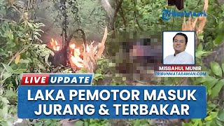 Tragis! Remaja 16 Tahun di Bojonegoro Tewas Setelah Motor CB Jatuh ke Jurang dan Terbakar