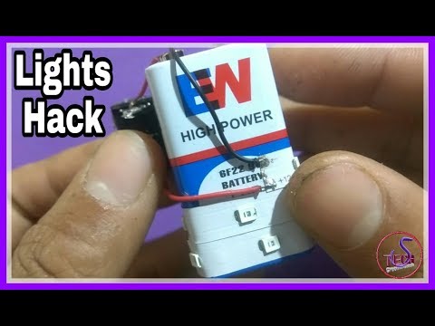 2 amazing life hacks ! Brilliant lights hack