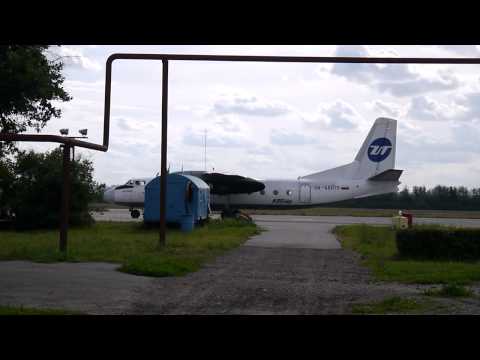 Ан 24 запуск двигателей