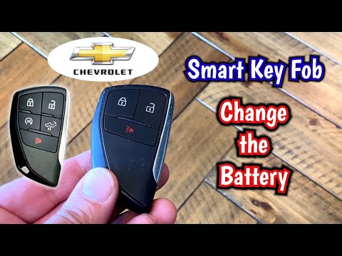 Chevy Silverado - Key Fob Battery Replacement - Smart Key - 2023 - 2024 - 2025 - 2026