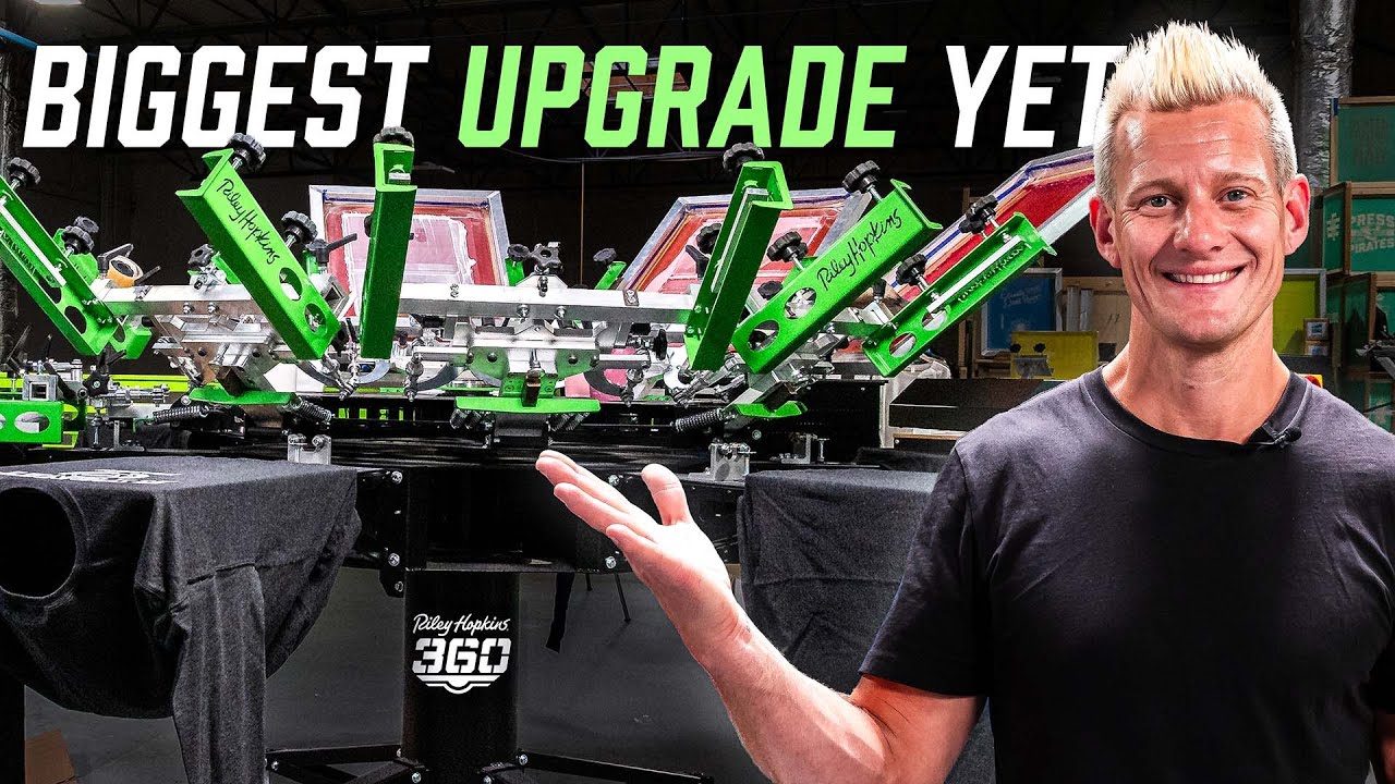 Riley Hopkins 360 Press Review: Is This the Best Manual Screen Printing Press?