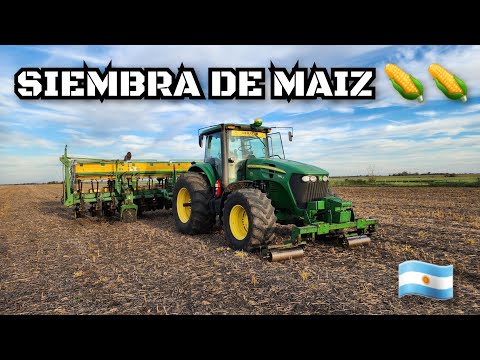 FIRST DAY OF PLANTING CORN WITH THE JOHN DEERE 7210J, IT'S MUD - Mauro Francou