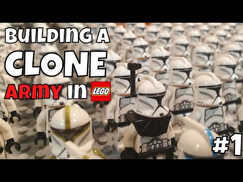Building a Clone army in LEGO || Episode 1: My army so far!