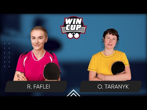 09:00 Romaniia Faflei -  Olena Taranyk West 1 WIN CUP 21.01.2024 | TABLE TENNIS WINCUP