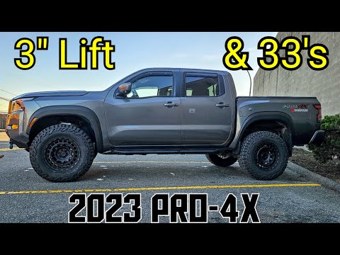 NEW WHEEL AND TIRE SETUP FOR MY LIFTED 2023 NISSAN FRONTIER PRO-4X!
