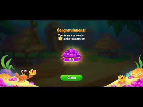 🏆Fishdom: Team Tournament - First Place🥇 01/11/2021