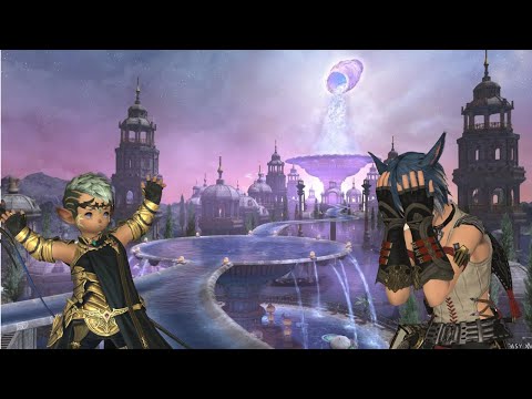 [FFXIV] Zuzu's and sister's blind run reaction: 6.5 Thaleia alliance raid highlights