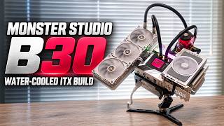 Open-Frame ITX Custom Water Cooling Build | Monster Studio B30 thumbnail