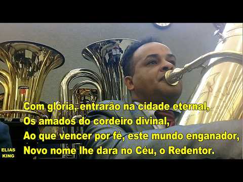 HINO 409  CCB HINÁRIO 5 / BREVE VOLTARÁ JESUS CRISTO ( LEGENDADO ) ENSAIO REGIONAL / TUBA KING.