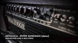 Video thumbnail for Metallica - Enter Sandman / Mesa Boogie Mark III (Blue Stripe) by Tony Batal