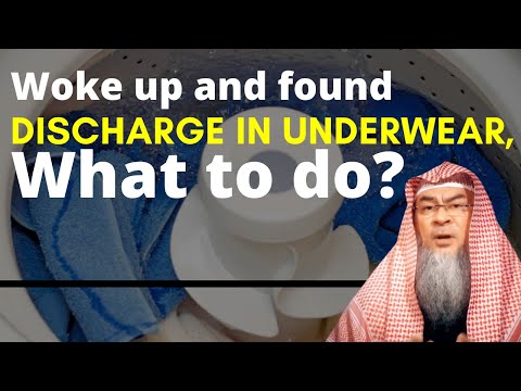 Woke up and found discharge in underwear, what to do? | Sheikh Assim Al Hakeem - JAL