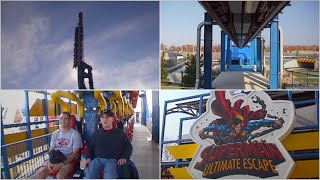 Superman: Ultimate Escape - Six Flags Ohio - October 2000