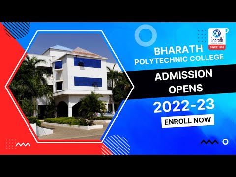 Bharath Polytechnic College Admission Opens for 2022