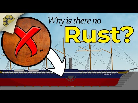 Why Don't Metal Ships Rust?