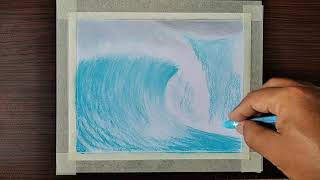 Download lagu Menggambar Ombak Lautan | Drawing Waves and Surving mp3