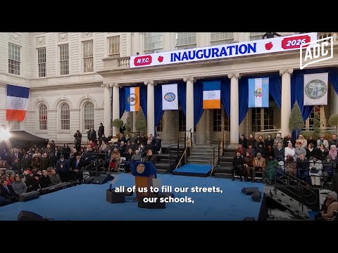 AOC 參加 Zohran Mamdani 就職典禮 | Alexandria Ocasio-Cortez (AOC at the Inauguration of Zohran Mamdani. | Alexandria Ocasio-Cortez)