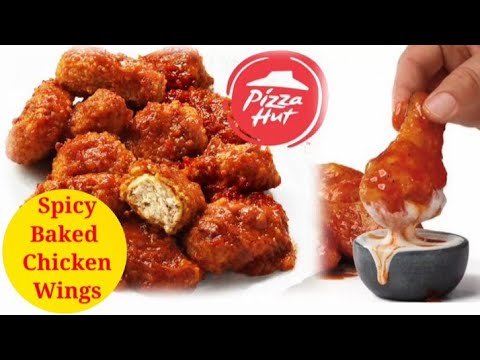 Pizza Hut Spicy Baked Chicken Wings Honest Review  #SpicyBakedChickenWings #PizzaHut #foodreview