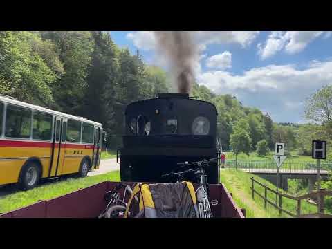 Härtsfeldbahn Mitfahrt Neresheim - Katzenstein (09.05.2024)