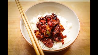 How To Make Crispy Chilli Chicken EASY Chinese Recipe!!!