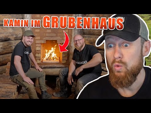 Das GRUBENHAUS bekommt einen KAMIN - Krasses UPGRADE | Fritz Meinecke reagiert