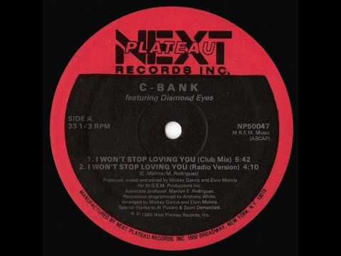 C-Bank Feat. Diamond Eyes – I Won't Stop Loving You (Club Mix)