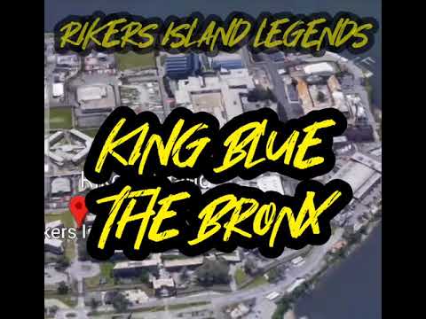 RIKERS ISLAND LEGENDS🏆 KING BLUE (THE BRONX) WAR OVER THE PHONE ☎️ WITH THE JAMAICANS 🇯🇲 C-74 1994