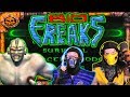 Scorpion VS Sub Zero BIO F R E A K S Retro PSX Gameplay REAL MK PARODY