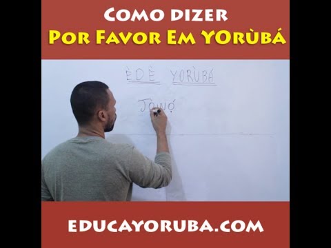 Learn Yoruba - Yoruba Language Class - 3