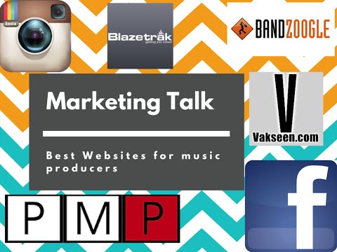 Marketing and Best Websites for music producers