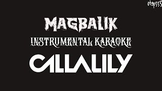 Callalily | Magbalik (Karaoke + Instrumental)