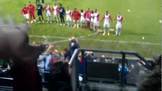 preview picture of video 'FC Emmen - Sparta Rotterdam feest na de wedstrijd'