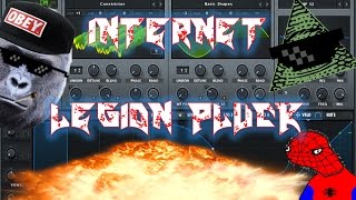 Sound Design #29  Serum Internet Legion Screech Pluck