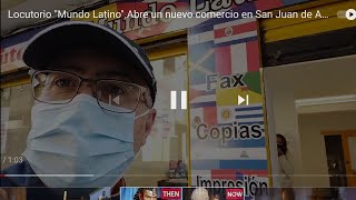 Locutorio Mundo Latino.Abre un nuevo comercio en San Juan de Aznalfarache.C/Burgos 2.Mucha suerte!