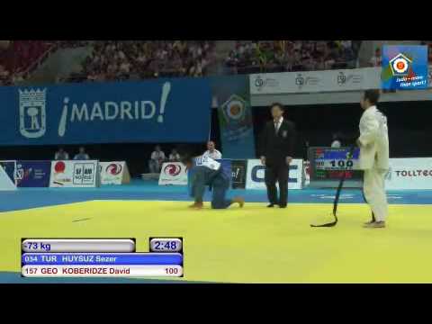 [-73 kg]: 1/16 FINAL KOBERIDZE David  (Geo) - HUYSUZ Sezer  (Tur)
