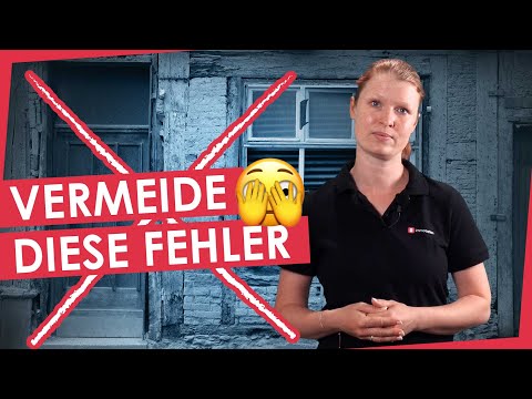 Die häufigsten Fehler bei der energetischen Sanierung