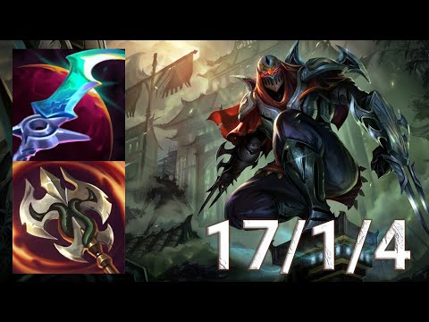 Zed Jungle VS Graves | Patch 13.1