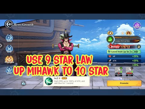 The Sea Road Fate Assembly | UESED 9 STAR LAW UP MIHAWK TO 10 STAR!!? - All Giftcodes April