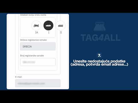 Registracija platne kartice za Hrvatsku - video uputstvo