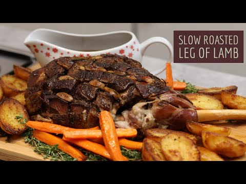 I Cooked The World's BEST Slow Roasted Leg of Lamb