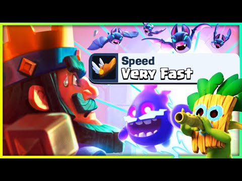 I achieved 100% SPEED in Clash Royale ⚠️