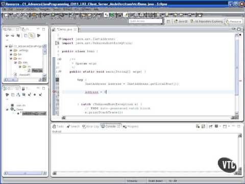 Vtc Player Advanced Java Programming Java Se 7 Inetaddress