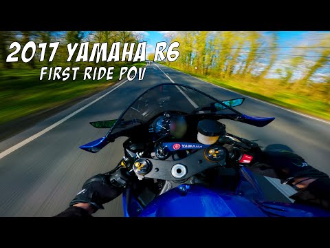 FIRST RIDE ON MY 2017 YAMAHA R6!