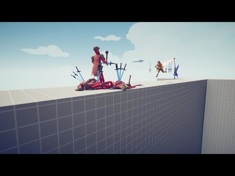 Swordcaster & Healer VS Every Unit - Totally Accurate Battle Simulator