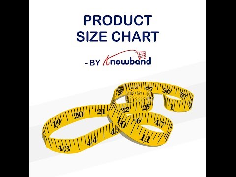 Magento Product Size chart Extension - Video Tutorial