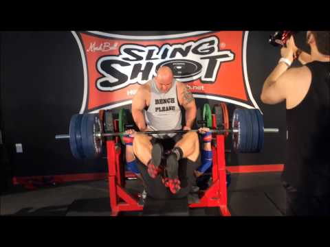 Visit with Mark Bell at Super Training