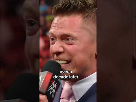 The Miz is VERY serious 👀