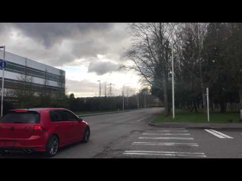 2017 Golf R Turboback exhaust. APR DP w/ INVIDIA Q300