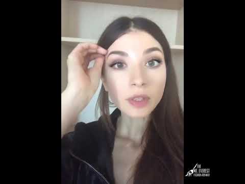 The Mt.Everest Fashion Runway - Madalina Doroftei, Italian Model